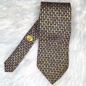 EUC Dunhill Neck Tie Abstract Print